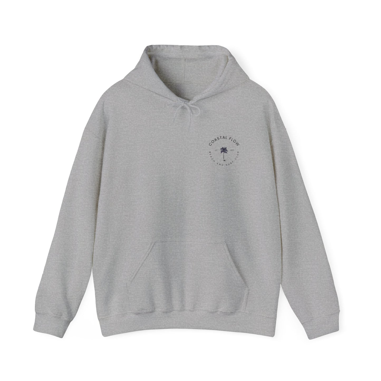 Coastal Vibes Embroidery Hoodie
