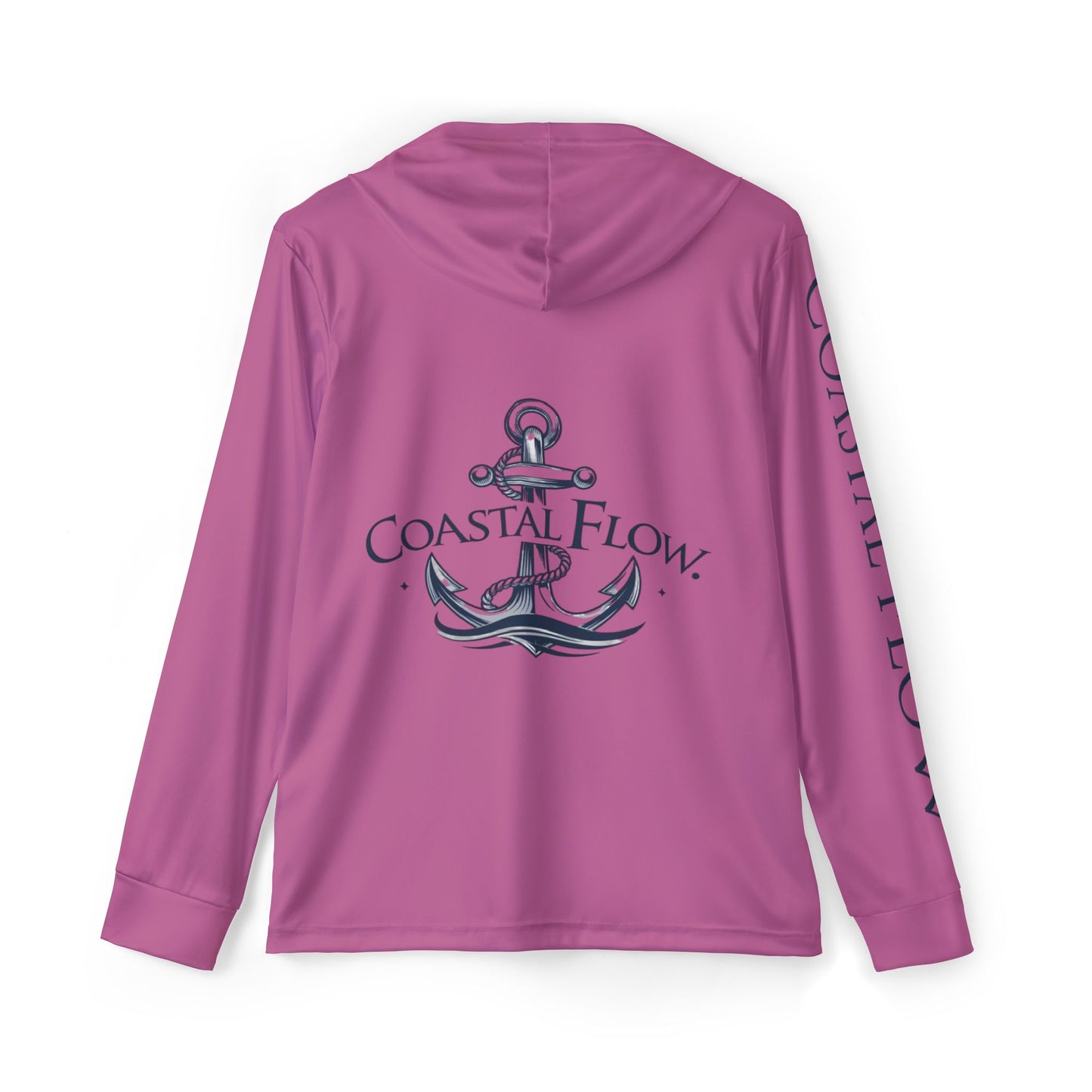 Light Hoodie With Anchor Design (Pink)