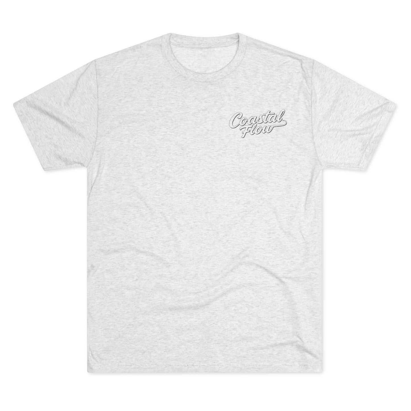 Coastal Flow Tri-Blend Crew Tee
