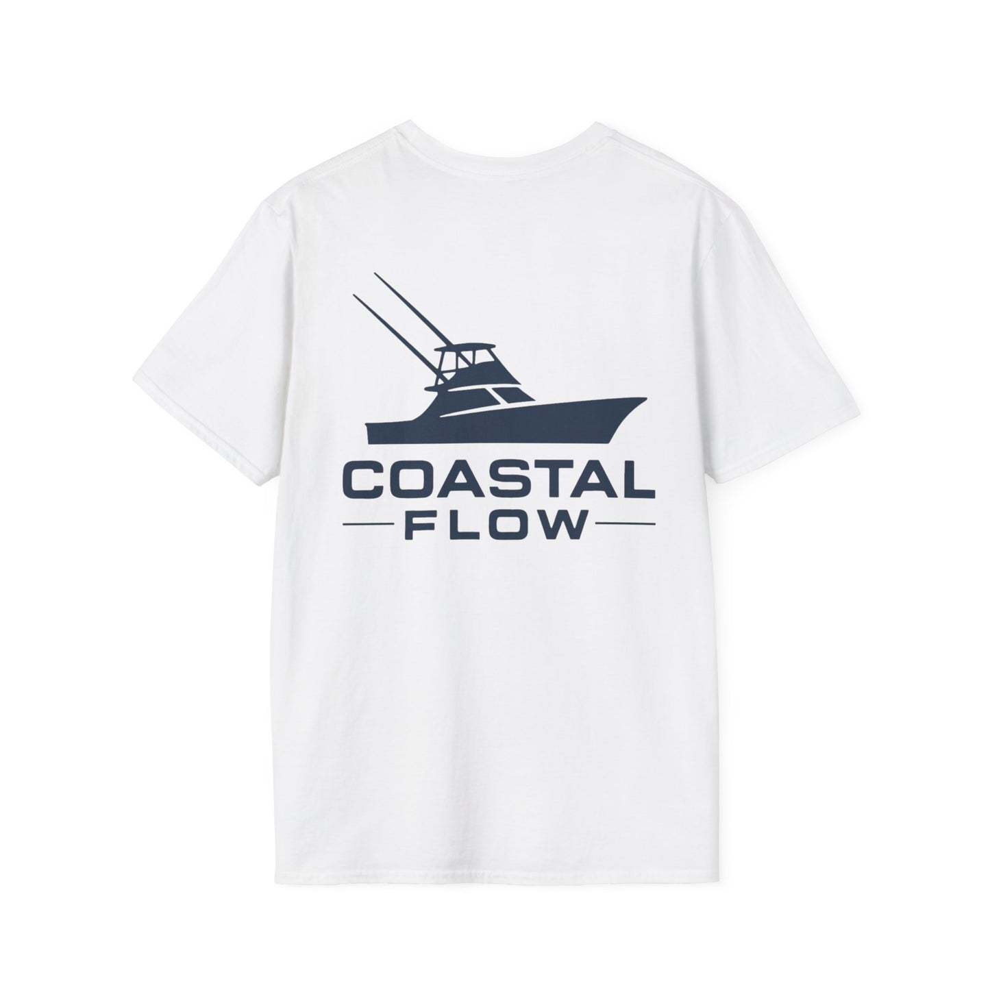 Coastal Flow Fishing Boat T-Shirt